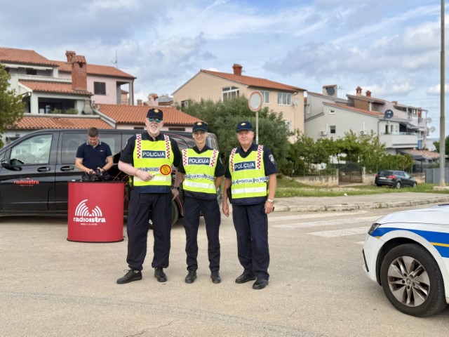 Vozači oprez! Battifiaca u ulozi prometnog policjaca kontrolira sigurnost na istarskim prometnicama!